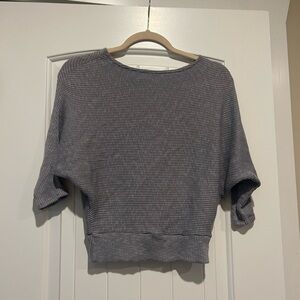 Size small, grey cropped sweater